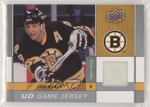 2009-10 Upper Deck Game Jersey Series 1 Cam Neely #GJ-CN HOF