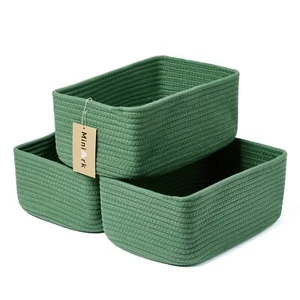 Small Storage Basket for Shelves | Closet Bins for Organizing | Cube Storage ... - Picture 1 of 6