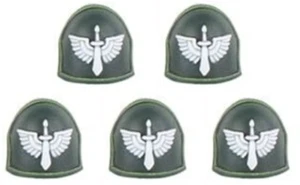 Dark Angels Upgrades 5x Phobos Shoulder Pads - Space Marines - Warhammer 40K - Picture 1 of 2