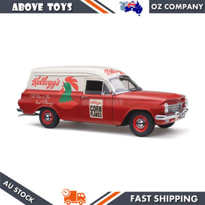 Classic Carlectables 1:18 Scale Holden EH Panel Van Kellogg's Diecast Toy Model