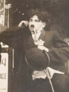1915 Fotografia Bianco Nero Charlie Chaplin Hollywood Memorabilia Storia - Foto 1 di 12