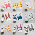 Cute Rabbit Ear Cookie Bag Gift Bag For Candy Biscuits Snack Baking Wedding G^PN