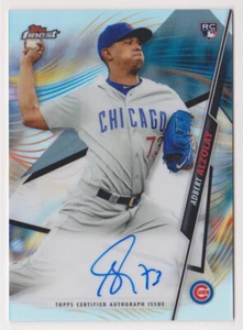 ADBERT ALZOLAY 2020 Topps Finest Baseball AUTOGRAPH Silver Refractor Rookie Card - Picture 1 of 2