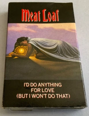 MEAT LOAF Single Cassette I'd Do Anything For Love & Back into Hell Tape - Image 1 of 3