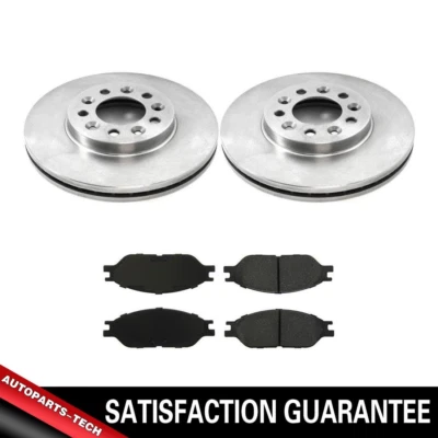 Rotores de freno delanteros y pastillas de freno de cerámica para Ford Windstar 1999 Foto 1 de 4