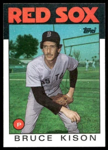 1986 Topps #117 Bruce Kison - Picture 1 of 2
