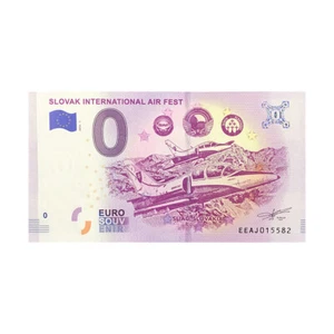 2018 Slovakia EEAJ Air Fest Euro Billet Souvenir Banknote Euro Schein - Picture 1 of 1
