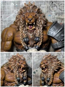 9 pulgadas Xesray Studios Fit Only-Head Combatants Fight For Glory Lion Head Sin figura - Imagen 1 de 10