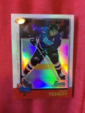 1998-99 Bowman CHL Chrome ALEXEI TEZIKOV 50th Anniversary GOLD Refractor #02/05