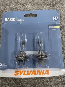 Sylvania H7 Basic Halogen Headlights 12.8V 55W Pack Of 2 - Foto 1 di 4