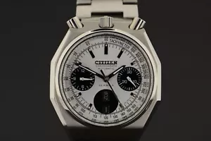 Citizen - Octagonal Panda Bullhead Flyback Chronograph Hombre - 1970-1979 - Bild 1 von 14