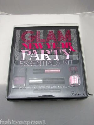 KIT ESENCIAL FIESTA AÑO NUEVO GLAM GLAM VICTORIA'S SECRET ~NUEVO EN CAJA~ VALOR $101 Foto 1 de 4