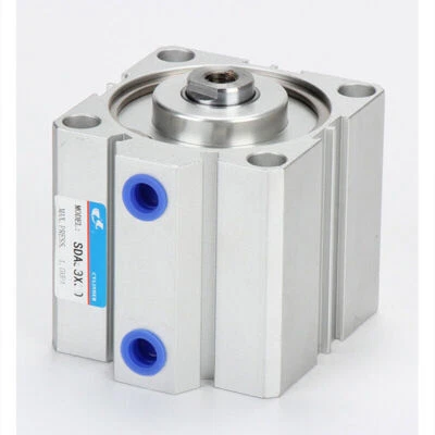 REELEER High Quality SDA50x5/10/15~100mm Pneumatic Double Acting Compact AIR Cylinder