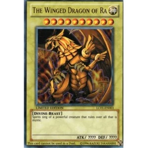 The Winged Dragon of Ra ULTRA HOLO God Card NM YuGiOh Limited PROMO LC01-DE003 - Bild 1 von 1