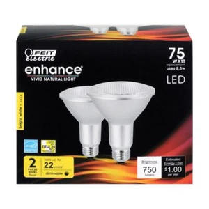 Feit Electric PAR30LDM/930CA2 Bright White 5000K 750 lm. PAR30 E26 LED Bulb 75W - Picture 1 of 2