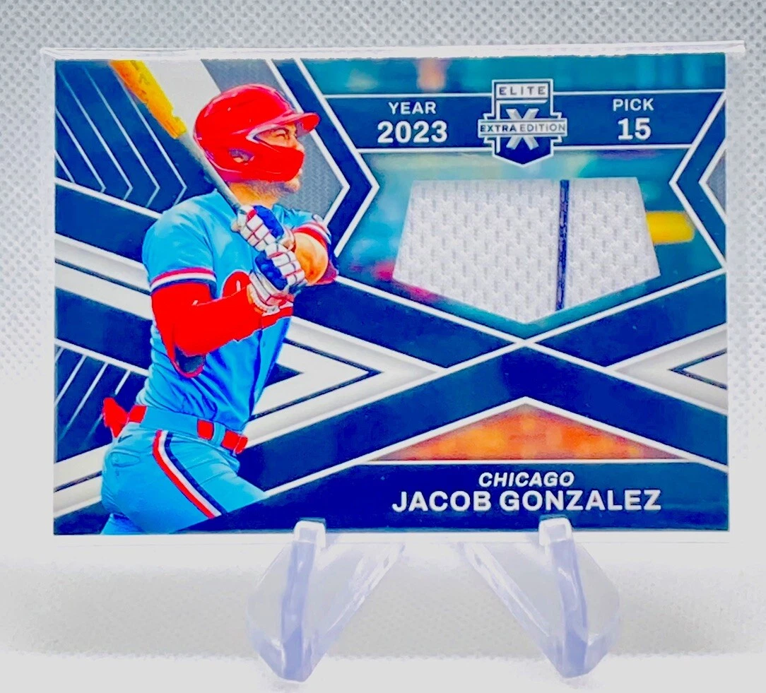 2023 Elite Extra Edition Jacob Gonzalez First Round Materials Patch #FR-JGZ