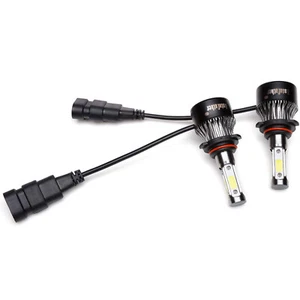 9012 HIR2 Hi/Lo LED Headlight Bulbs Conversion COB chips Kit CREE 1800W 180000LM - Picture 1 of 6