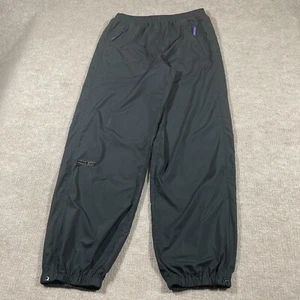Y2K Ralph Lauren Polo Sport Track Pants Mens Size Medium Swooshy Zip Pockets - Picture 1 of 13