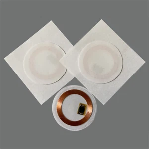 125KHZ Sticker EM4100 RFID Soft Paper Dia 30mm Read Only Sticker (10 pack) - Picture 1 of 2