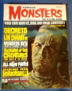 Famous Monsters #31 - 'Lon Chaney ' 1964 Warren Publishiing - Picture 1 of 2