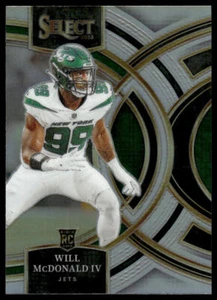 2023 Panini Select #192 Will McDonald IV Silver Prizms New York Jets - Bild 1 von 2