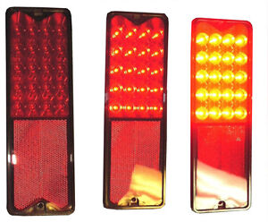 1967-1972 Chevy C10 GMC Pickup Red LED Fleetside Taillight CTL6721LED