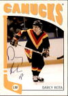 Darcy Rota Signed Autograph 04/05 In The Game Franchise Card Vancouver Canucks