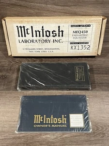 McIntosh MEQ450 4CH 3 Band Parametric Equalizer NOS RARE VINTAGE L2 - Bild 1 von 15
