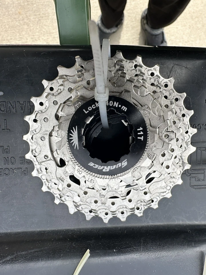 Sunrace MTB/Road CSMX80 11sp Cassette, 11-28t Silver - Image 1 of 1