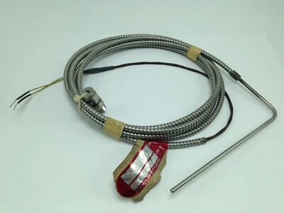 NEW Harrel TS19M-7-AV Temperature Sensor, Platinum, 100 Ohms 7" Probe  - Image 1 of 4