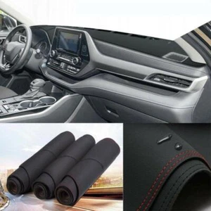 For Toyota Highlander 20-24 leather Non-slip Dash Board Mat Dashboard Carpet 1p - Foto 1 di 9