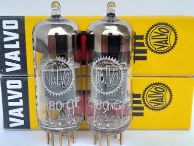 2x Tubos E80CF / 7643 PHILIPS / VALVO (ECF80 / 6BL8 ) - E 80 CF - 1967 Foto 1 de 4