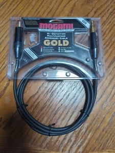 Mogami Gold 6 foot Balanced 1/4" TRS to XLR Male Cable 6' - Picture 1 of 2