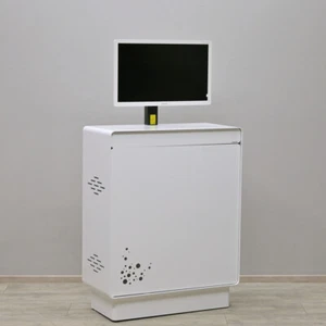 Edarredo Didi Workstation für PC im Röntgenraum aus Stahl Ausstellungsstück - Bild 1 von 14