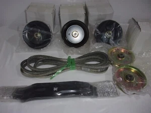 50" Deck Rebuild Kit For C/C For Troy Bilt-Blades Spindles Belt For Most RZT - Picture 1 of 6
