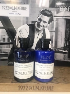 1922 by J. M. KEUNE ESSENTIAL SHAMPOO 8.5 oz & CONDITIONER 8.5oz - Picture 1 of 1