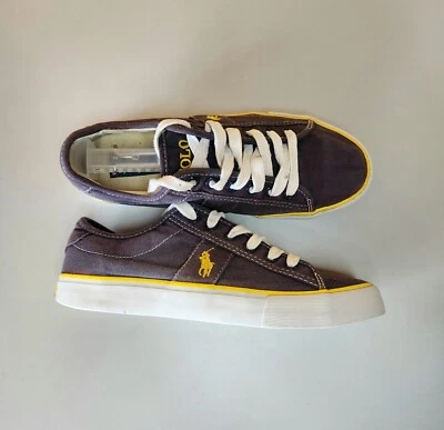 Ralph Lauren Sayer Mujer Zapatos Entrenadores Tenis Botas Azul 41/8 Foto 1 de 4