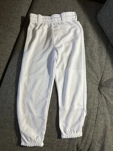 Rawlings Youth Small Baseball Softball White Pants - Picture 1 of 3