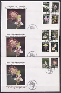 F-EX55804 TURKISH CYPRUS FDC 2008 ORCHID ORQUIDEAS FLOWER FLORES. - Picture 1 of 1