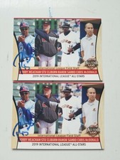 2019 Choice International League All-Stars Bobby Meacham signed autograph card