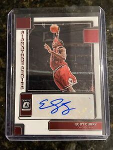 2022-23 OPTIC Basketball Signature Series EDDY CURRY Autograph CHICAGO BULLS 
