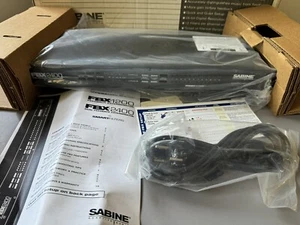 NEW SABINE DUAL CHANNEL FEEDBACK EXTERMINATOR FBX2400 - Zdjęcie 1 z 8