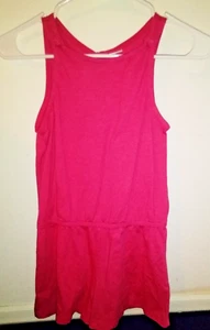 Crazy 8 Girls Hot Pink Romper SZ 10 - Picture 1 of 4