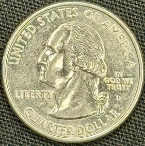 2003 D Mint Mark AU-Details Arkansas Quarter Dollar - Picture 1 of 4
