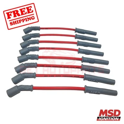 MSD Spark Plug Wire Set fits Chevrolet Silverado 2500 HD 2001-2005 - Image 1 of 4