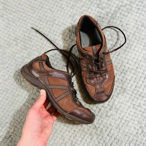 Vintage Y2K Chocolate Brown Low Sneaker Turnschuhe Damen 7 Hush Puppies  - Bild 1 von 6