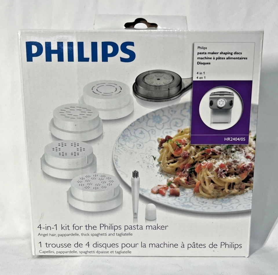 Philips 4-in-1 Kit Shaping Discs For The Philips Pasta Maker New Factory Sealed - Image 1 of 4