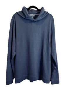 Free Fly Men's 3XL Bamboo Hoodie Sweatshirt Fish Boat Pullover Gray Pockets EUC - Picture 1 of 6
