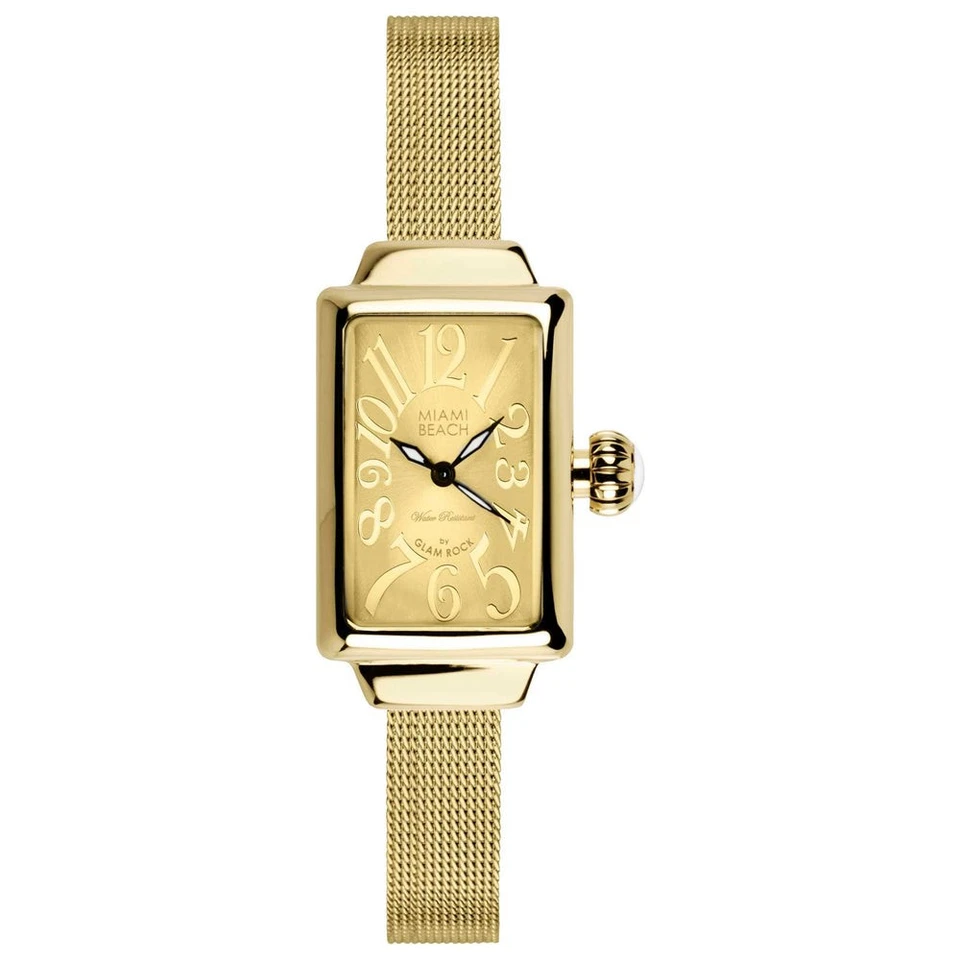 Женские кварцевые часы Glam Rock Miami Beach ар-деко 32 мм MBD27147 - Изображение 1 из 1