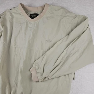 Giacca vintage Dockers golf outwear uomo XL beige manica lunga performance casual - Foto 1 di 10
